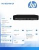HP Inc. Komputer Pro Mini 400 G9 MT i3-12100 512GB/16GB/W11P     6B2J0EA